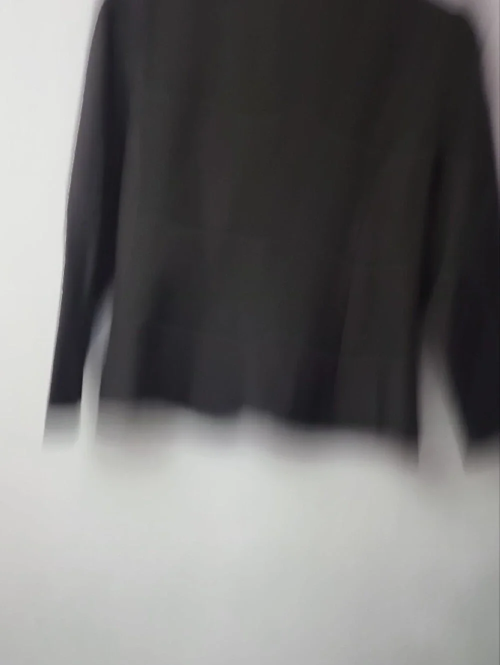 Black Blazer with White Lace Yoke